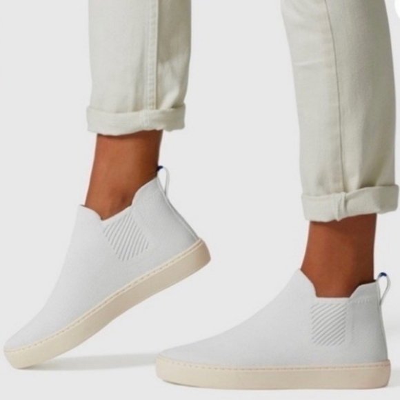 Rothy's Shoes - Rothy’s The Chelsea Boot - Winter White